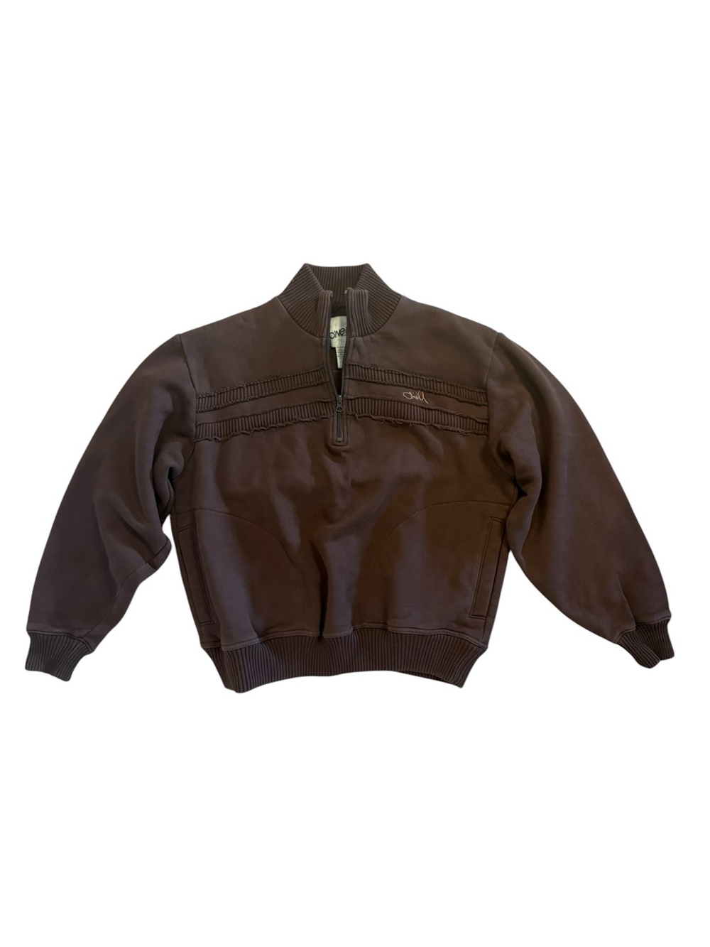 O’Neill brown quarter zip pullover 🤎